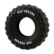 PETFROH pneu face avant montrant la robustesse et l'usage durable