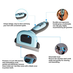 petgle brosse en utilisation sur chat réduisant les nœuds et poils