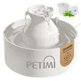 PETIMI façade de la fontaine céramique, design élégant et hygiène améliorée