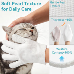 Petinstinct détail du matériau épais 1,6× pour nettoyage plus efficace