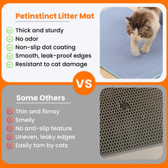 Petinstinct couche inférieure étanche empêche fuites liquides