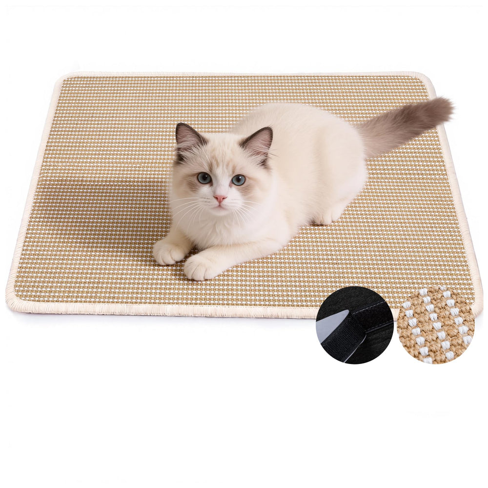 Petinstinct tapis griffoir vue avant protège meubles efficacement