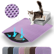 Petinstinct vue avant du tapis litière offrant large protection