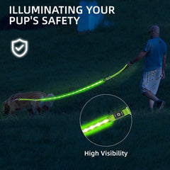 PetIsay détail bande LED intégrée utile pour visibilité nocturne