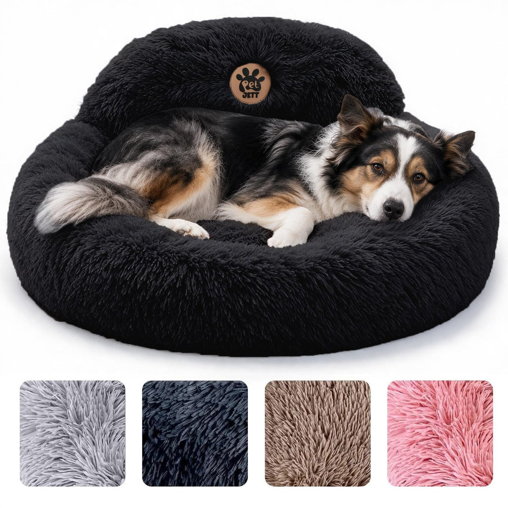 Pet Jett lit donut face avant montrant confort douillet