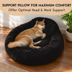Pet Jett texture fourrure ultra-douce pour chaleur et calme