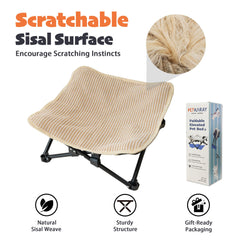 PETKARAY vue du cadre métallique solide pour stabilité durable