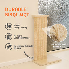 PETKARAY base en bois large assurant stabilité pendant l'usage