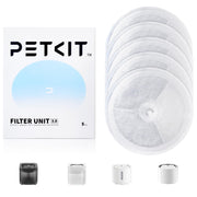 PETKIT cartouche 3.0 vue avant montrant l'encoche de fixation et longévité
