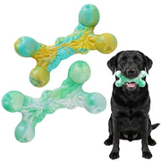 PETKN emballage avant montrant le pack de deux jouets résistants pour chiens, durable et sûr