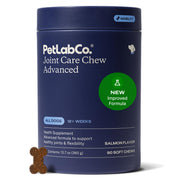 PetLab Co emballage avant montrant 90 chews et bénéfice soutien articulaire