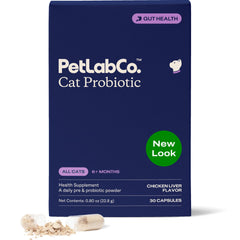 PetLab Co boîte avant montrant design clair et usage facile