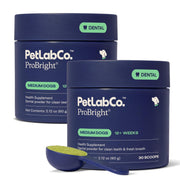 PetLab Co. pot ProBright en vue frontale montrant l’emballage et l’utilité