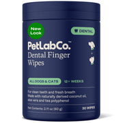 PetLab Co emballage avant montrant le format pratique pour un usage quotidien