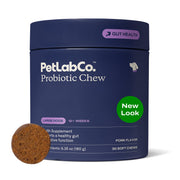PetLab Co. emballage avant montrant la formule Tailored pour grands chiens bénéfique