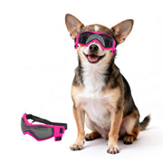 PETLESO lunettes face emballage rose montrant produit et couleur attrayante
