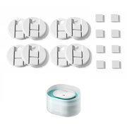 PETLIBRO vue avant du packaging montrant le lot de 8 filtres et mousse pré-filtre bénéfice entretien facile