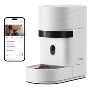 PETLIBRO vue avant du distributeur montrant design élégant et gain de temps