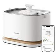 PETLIBRO Dockstream 2 vue de face montrant design compact et remplissage pratique