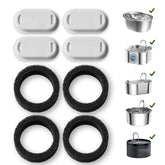 PETLIBRO emballage face montrant le pack de 4 filtres, praticité pour remplacements