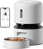 PETLIBRO face avant du distributeur montrant commandes et réservoir, solution pratique