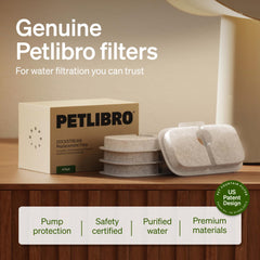 PETLIBRO kit six filtres emballés individuellement pour stockage hygiénique et planifié