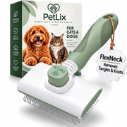 PETLIX brosse face avant montrant la tête pour un toilettage efficace