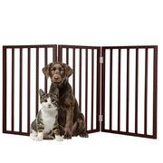 PETMAKER barrière face ouverte montrant couverture et sécurité