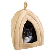 PETMAKER vue devant montrant l'entrée et la forme enveloppante pour sécurité