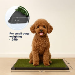 PETMAKER gros plan sur la texture de l'herbe artificielle, sensation naturelle