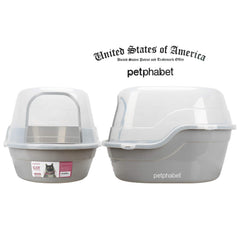 petphabet couvercle transparent détachable facilite nettoyage rapide