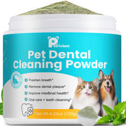 Petrivium pot de poudre dentaire pour chiens, pratique et économique