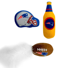 Pets First ballon avec plumes et logo, stimule chasse et sauts