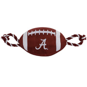 Pets First ballon football Alabama vue de face montrant logo officiel et couleurs
