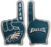 Pets First jouet Philadelphia Eagles face avant montrant les couleurs et le logo, motive le jeu