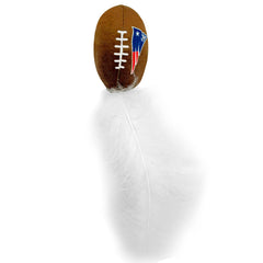 Pets First trois jouets New England Patriots pour comparaison de taille pratique