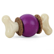 PetSafe vue de face du Busy Buddy Bouncy Bone montrant son design durable