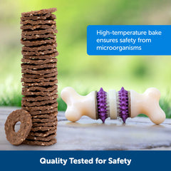 PetSafe sachet refermable ouvert, garde les friandises fraîches