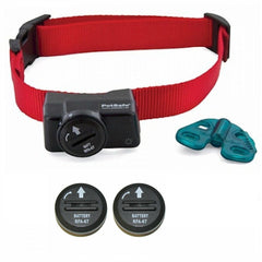PetSafe collier récepteur face avant montrant les commandes, facilite la configuration