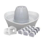 PetSafe fontaine céramique face avant design moderne et hygiénique
