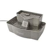 PetSafe fontaine face avant montrant deux niveaux, favorise l'hydratation