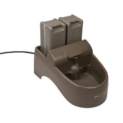 PetSafe Drinkwell vue de face montrant grande capacité et stabilité
