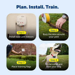 PetSafe fil enterrable et drapeaux de formation pour délimitation claire