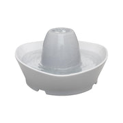 PetSafe vue avant de la fontaine céramique, design compact et apaisant