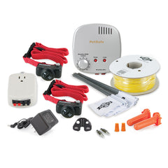 PetSafe kit complet face montrant tous les composants et sécurité