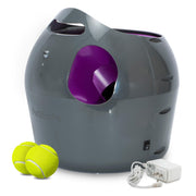 PetSafe vue frontale du lanceur montrant design stable et interface simple