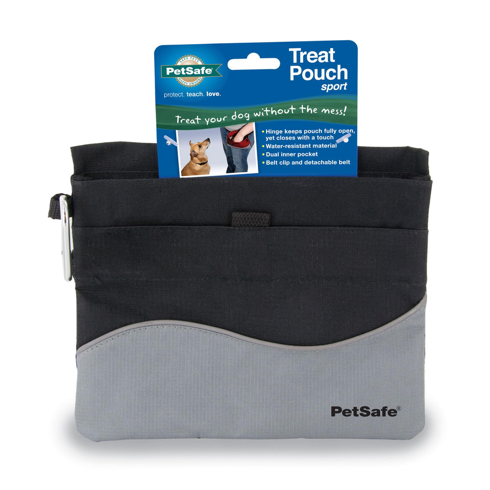 PetSafe pochette devant montrant fermeture pratique et accès rapide
