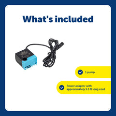 PetSafe pompe en usage dans fontaine assurant eau courante pour animaux