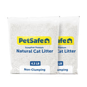 PetSafe emballage avant montrant le lot de deux sacs, qualité et longévité