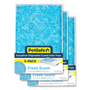PetSafe face de l'emballage montrant pack de 3 et praticité